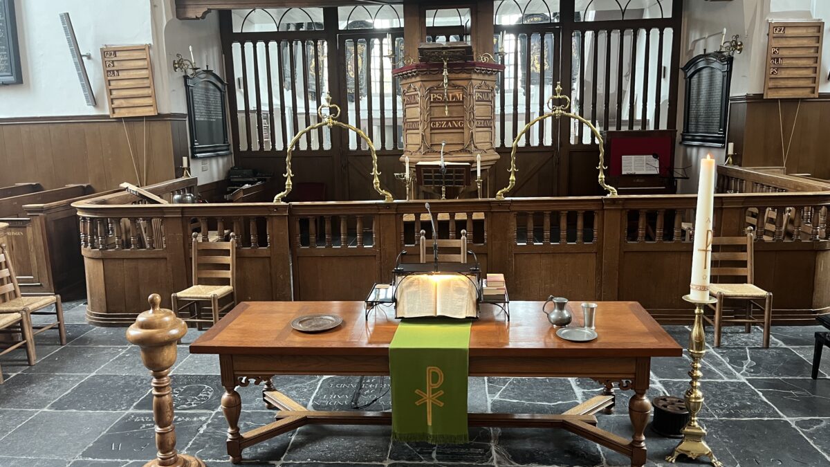 Liturgisch centrum Pieterskerk Breukelen Groen