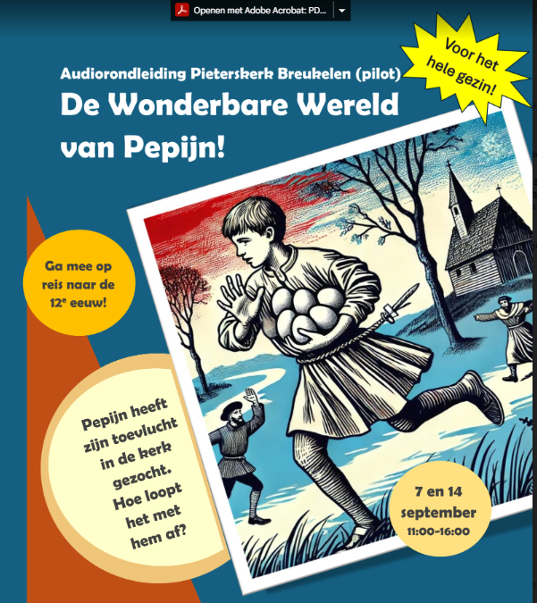 Pepijn leidt je rond in de Pieterskerk